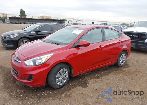 2017 Hyundai Accent Se z USA, uszkodzony, nr VIN KMHCT4AE6HU356135